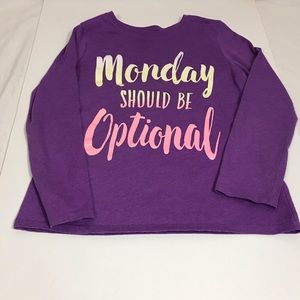 Monday lone sleeve shirt